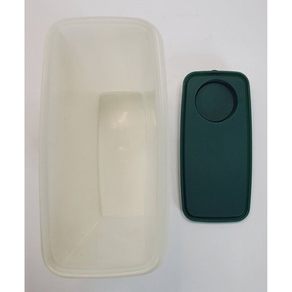 Tupperware Modular Mate Container With Green Lid 13 Cups 469-5 Two Piece - Picture 3 of 12